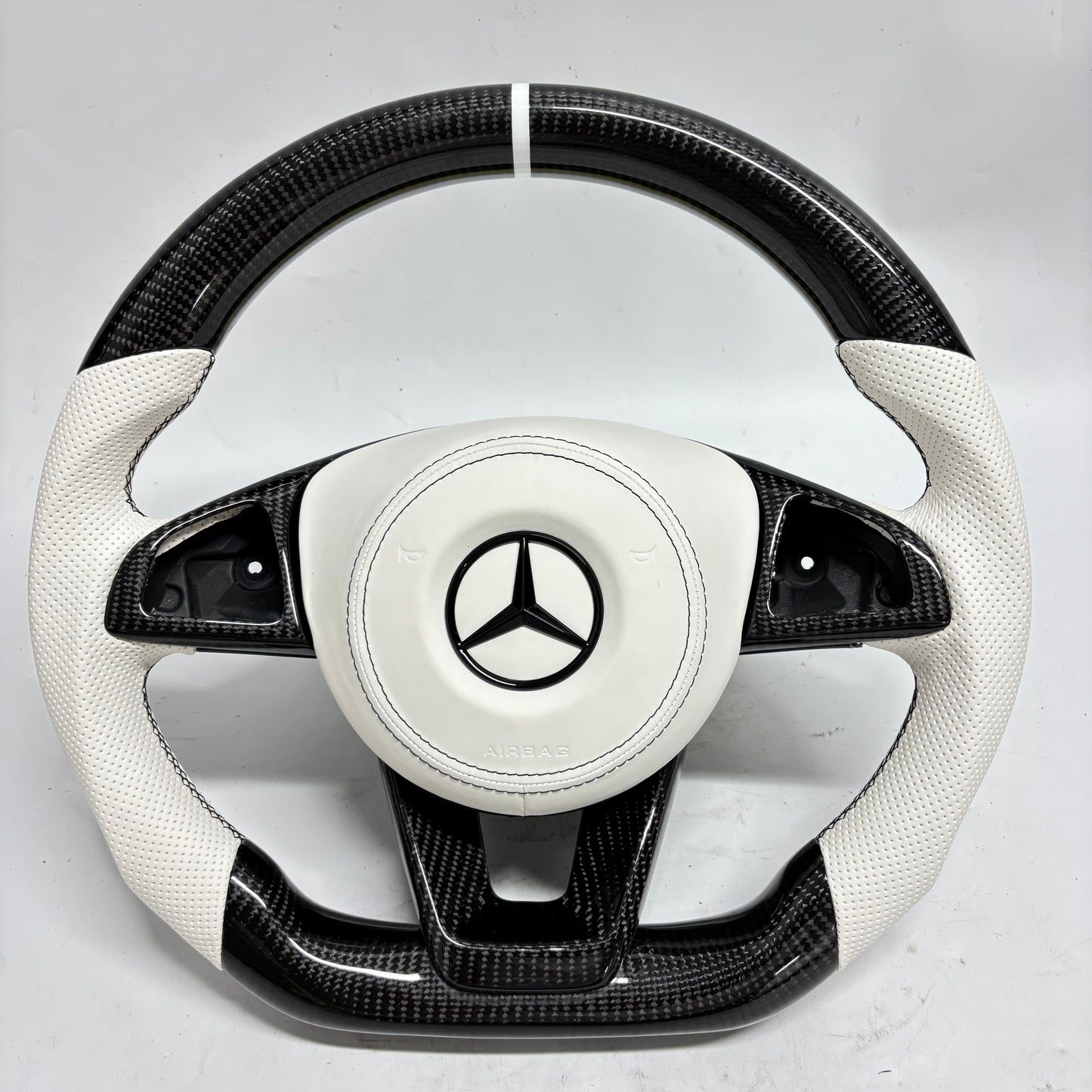 Custom Mercedes B-Class Steering Wheel — front view
