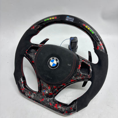 Custom BMW E6X/E8X/E9X Series Steering Wheel — view 3