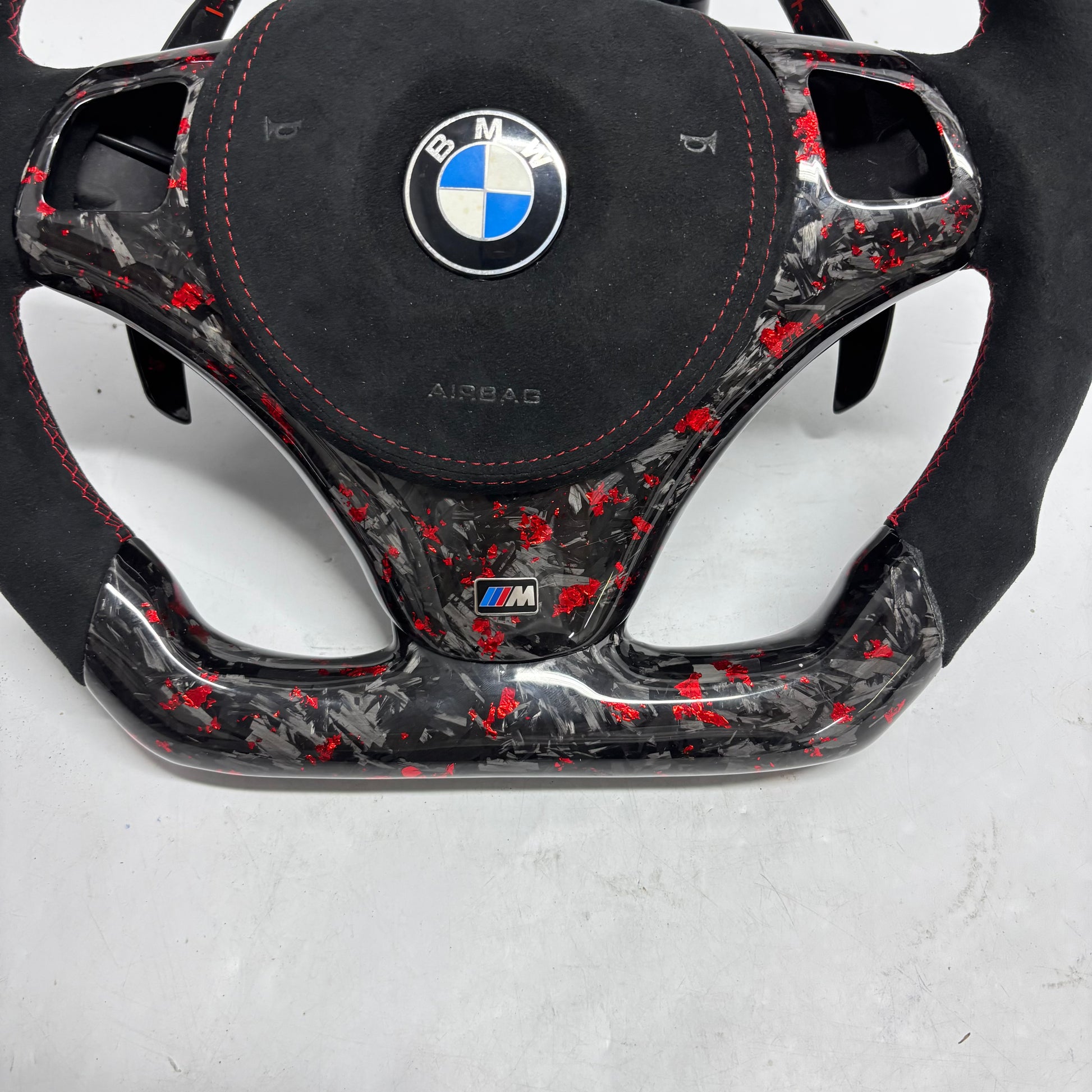 Custom BMW E6X/E8X/E9X Series Steering Wheel — view 5