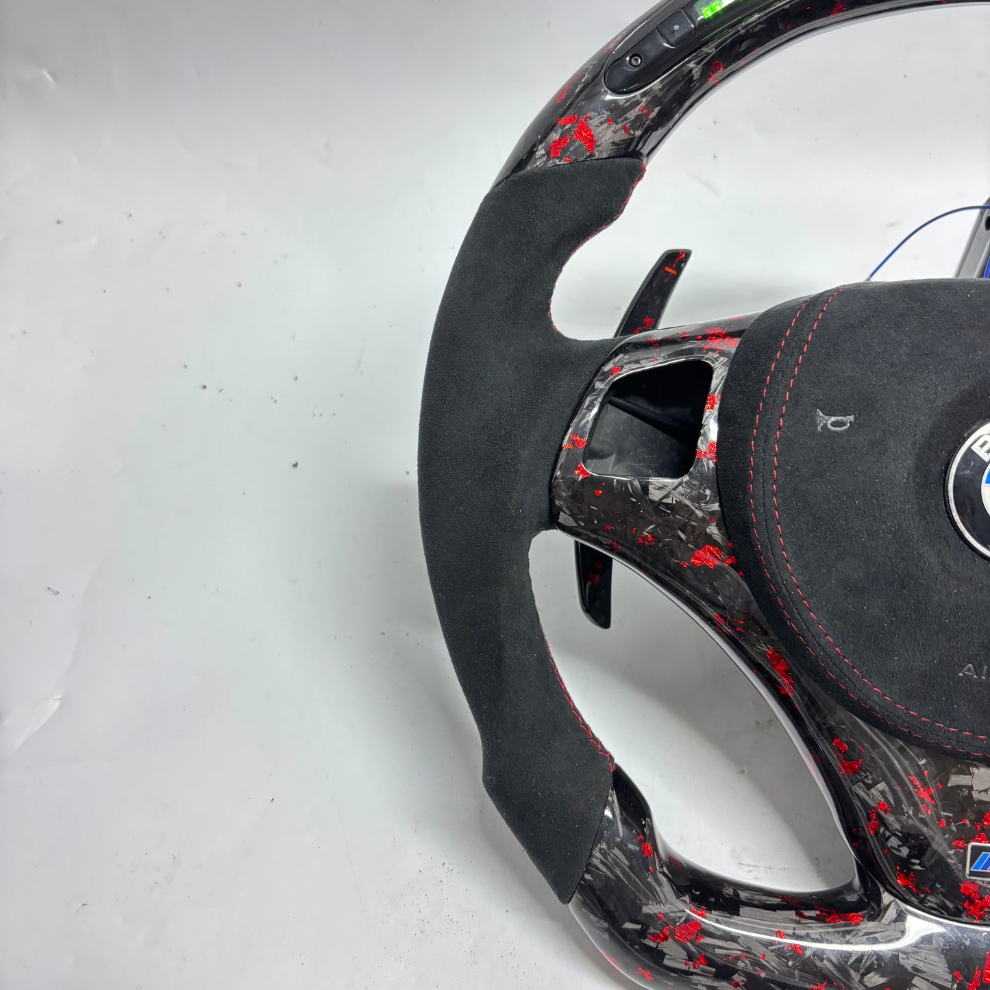 Custom BMW E6X/E8X/E9X Series Steering Wheel — view 6