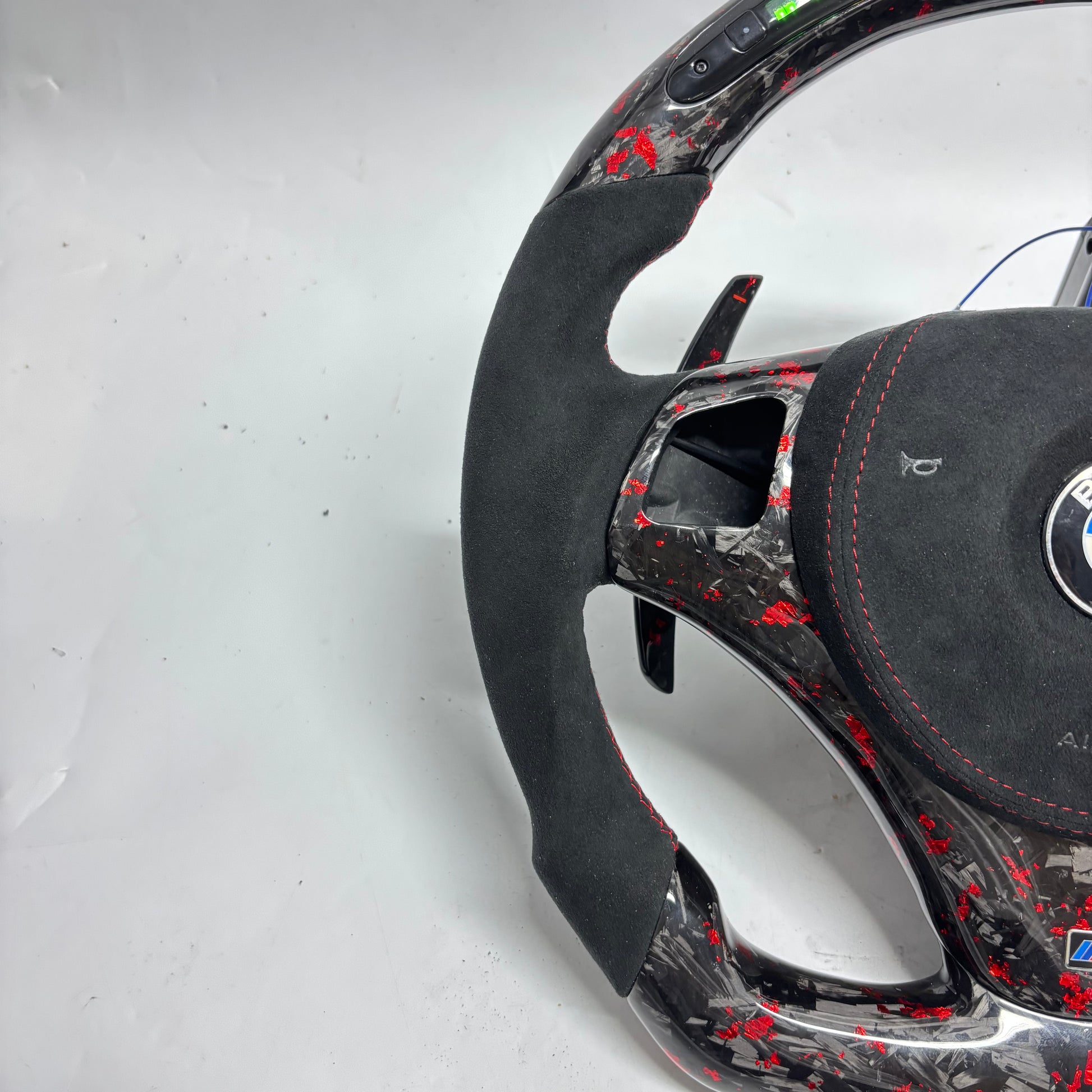 Custom BMW E6X/E8X/E9X Series Steering Wheel — view 6