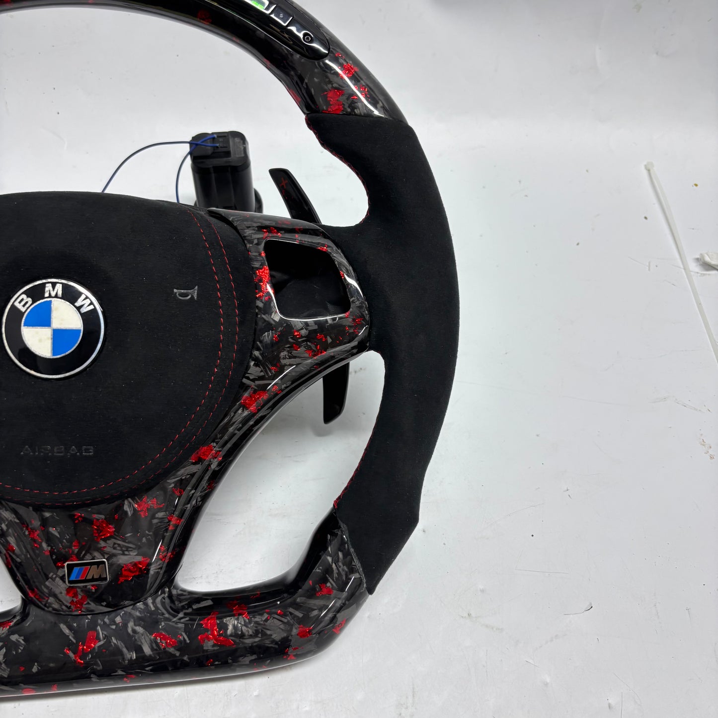Custom BMW E6X/E8X/E9X Series Steering Wheel — view 7