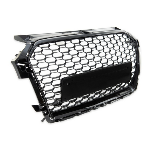 Black Grille for Audi A1 S1 — front view