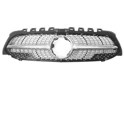 Black Grille for Mercedes A45 AMG A-Class — front view