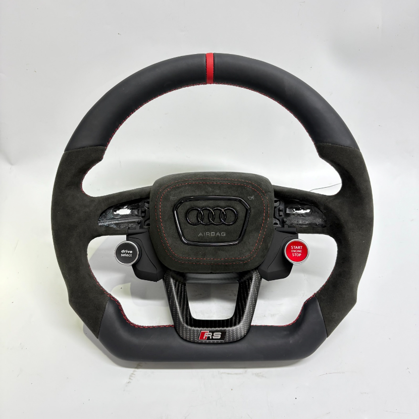 Custom Audi Q2/RSQ2 Steering Wheel — front view