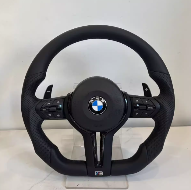 Custom BMW X3 Steering Wheel — front view