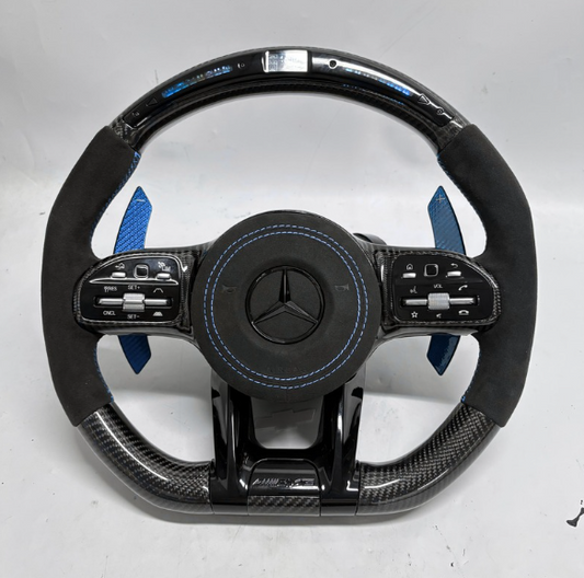 Custom Mercedes G-Class Steering Wheel — front view