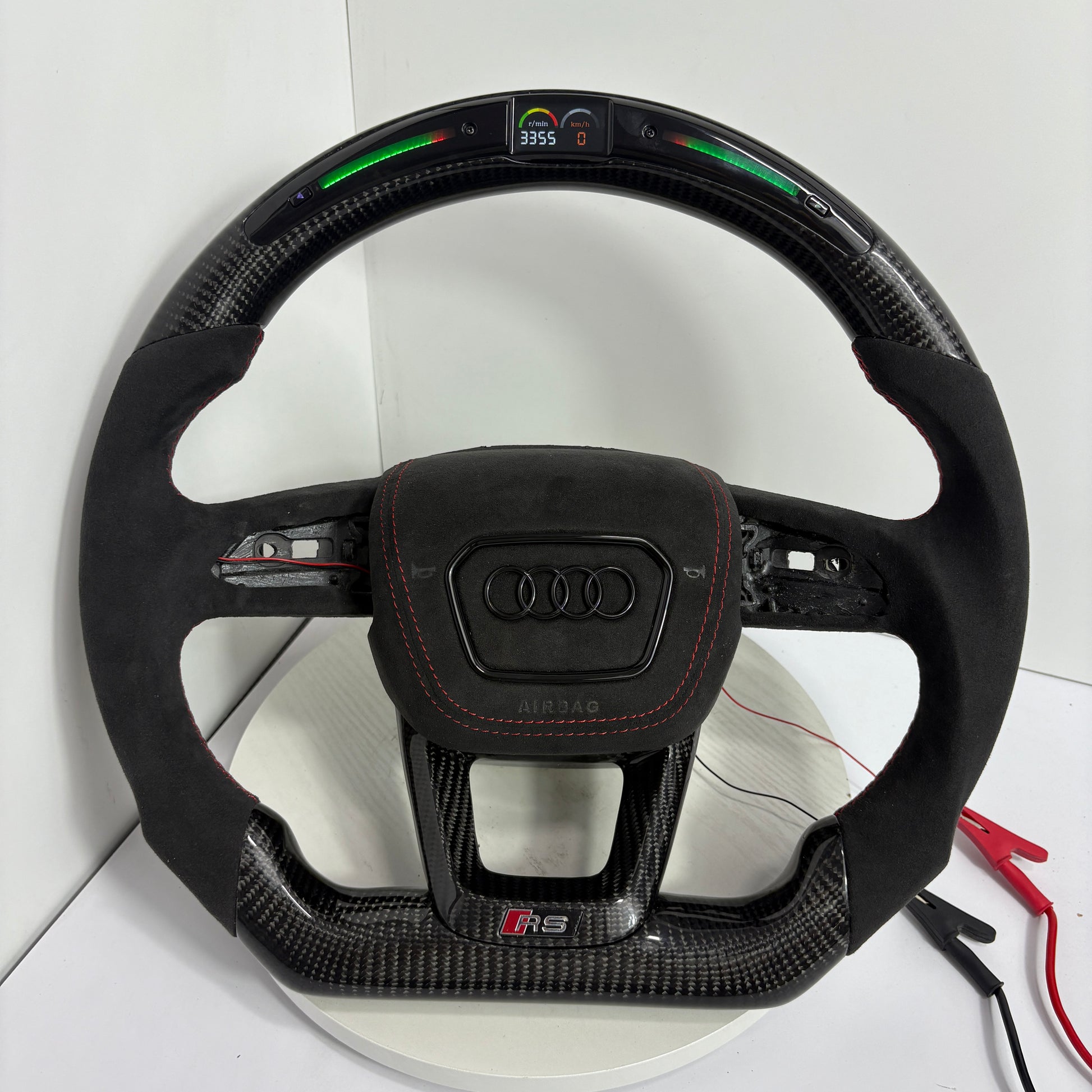 Custom Audi Q3/RSQ3 Steering Wheel — front view