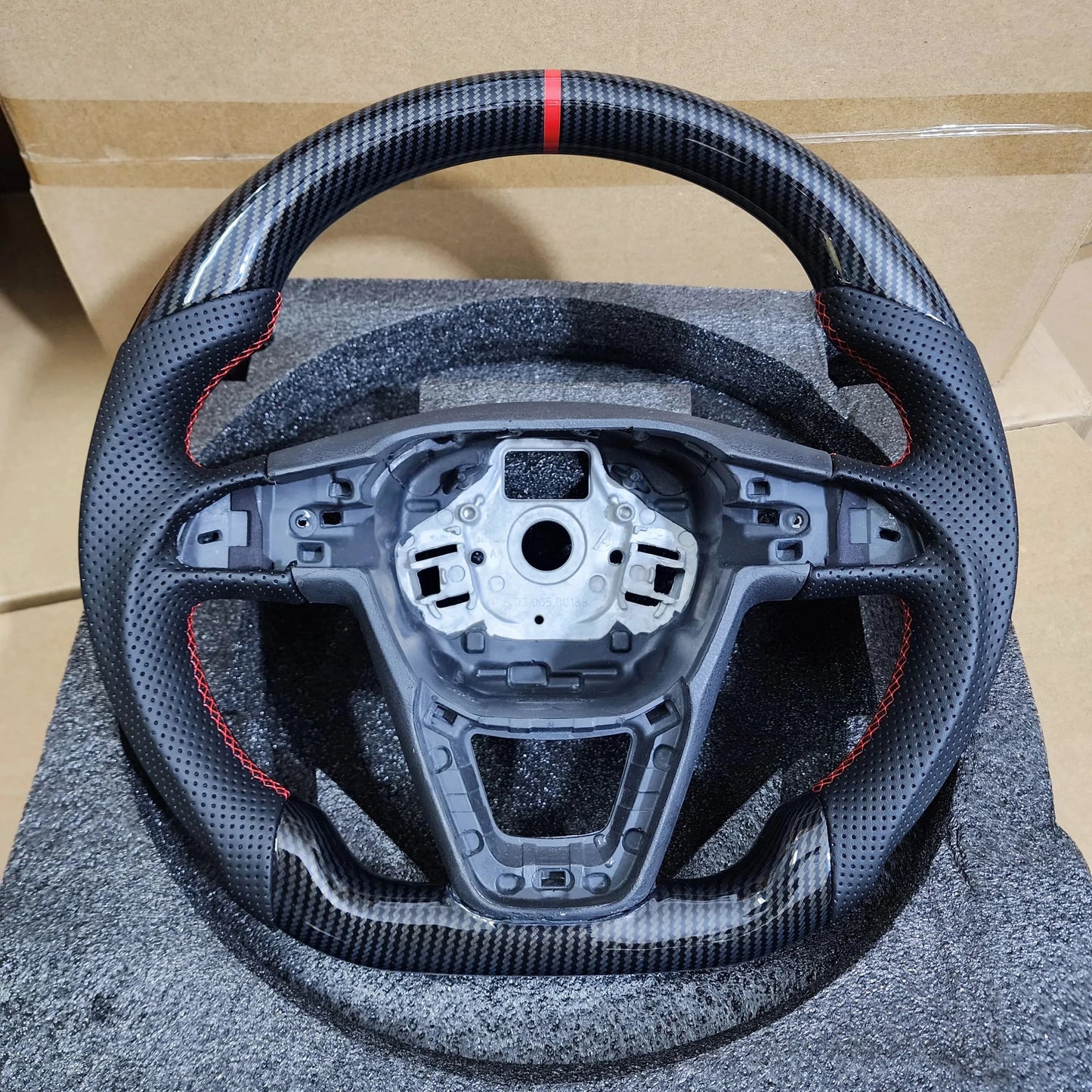 Custom Seat Leon Cupra Steering Wheel — view 5