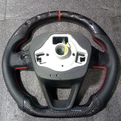 Custom Seat Ibiza Steering Wheel — detail