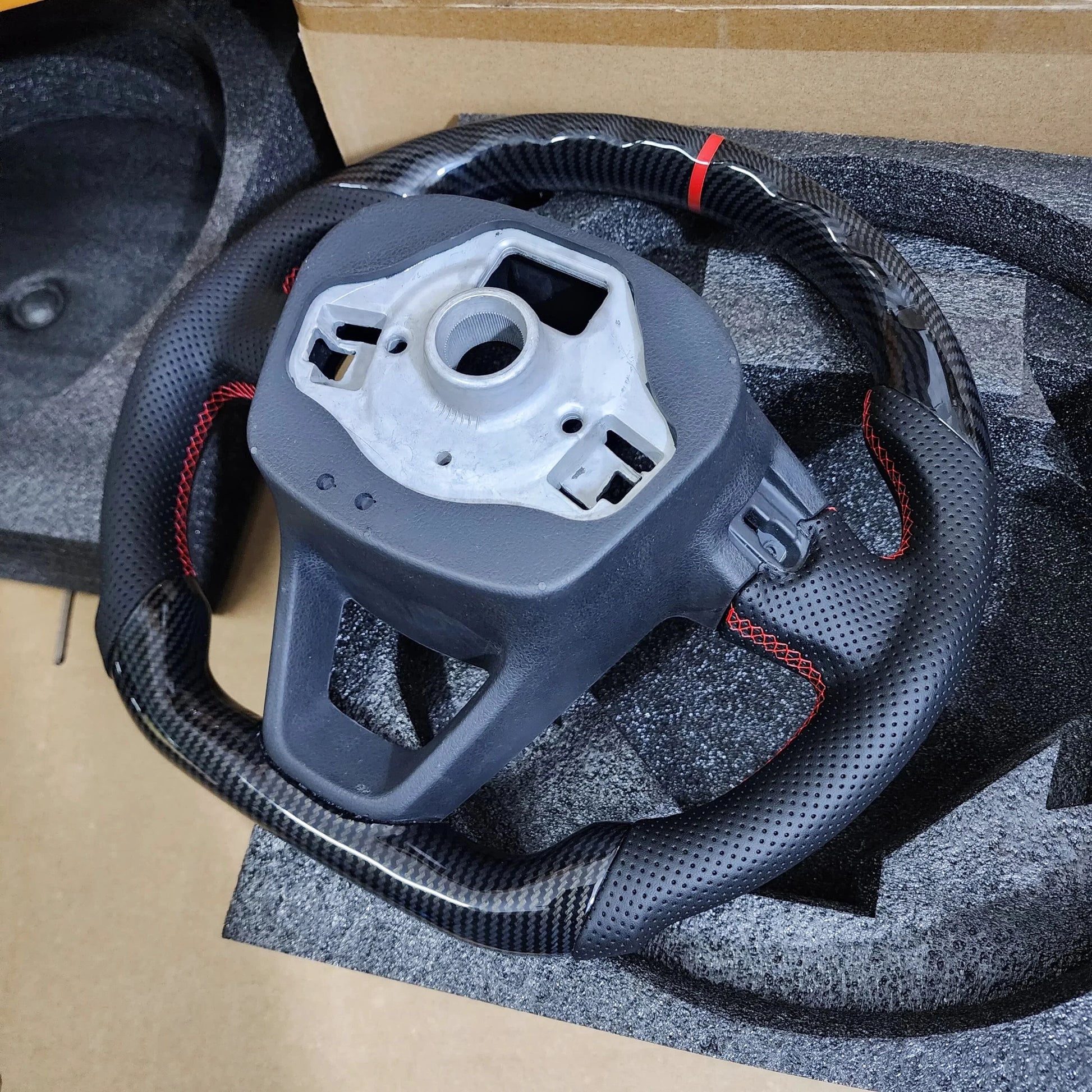 Custom Seat Leon Cupra Steering Wheel — view 7