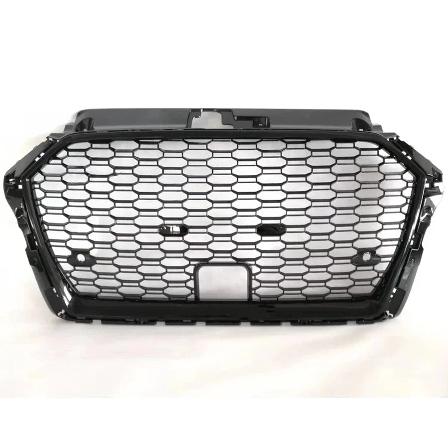 Black Grille for Audi A3 S3 RS3 8V — front view
