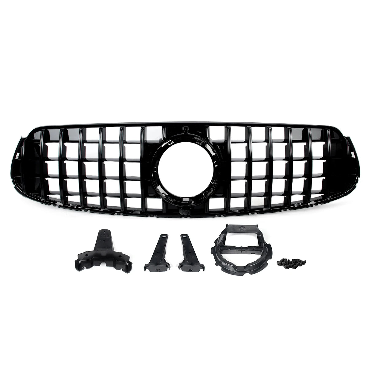 Black Grille for Mercedes GLC X253 — view 11