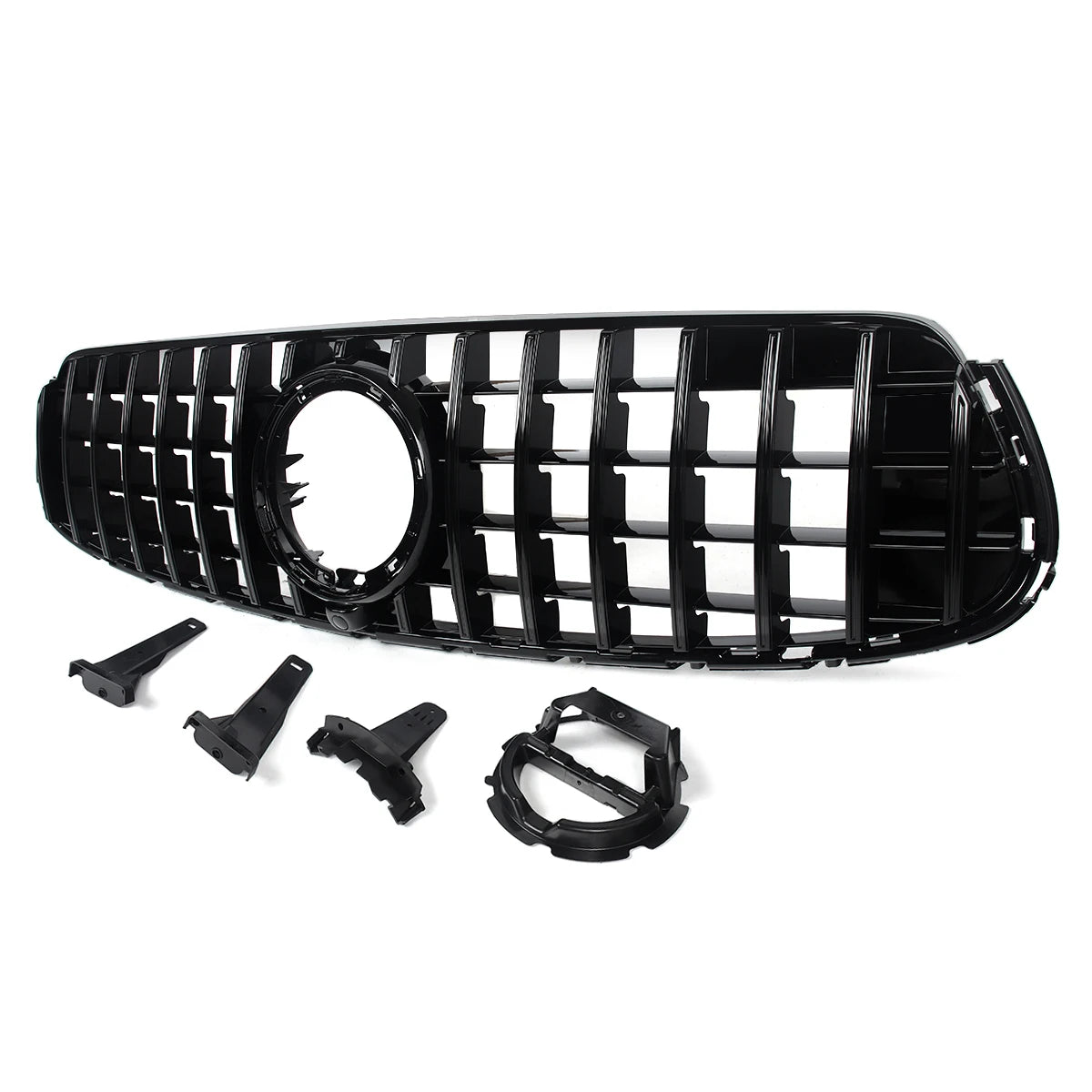 Black Grille for Mercedes GLC X253 — view 6