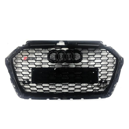 Black Grille for Audi A3 S3 RS3 8V — view 4