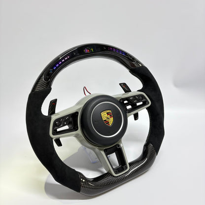 Custom Porsche Cayenne Steering Wheel — view 3
