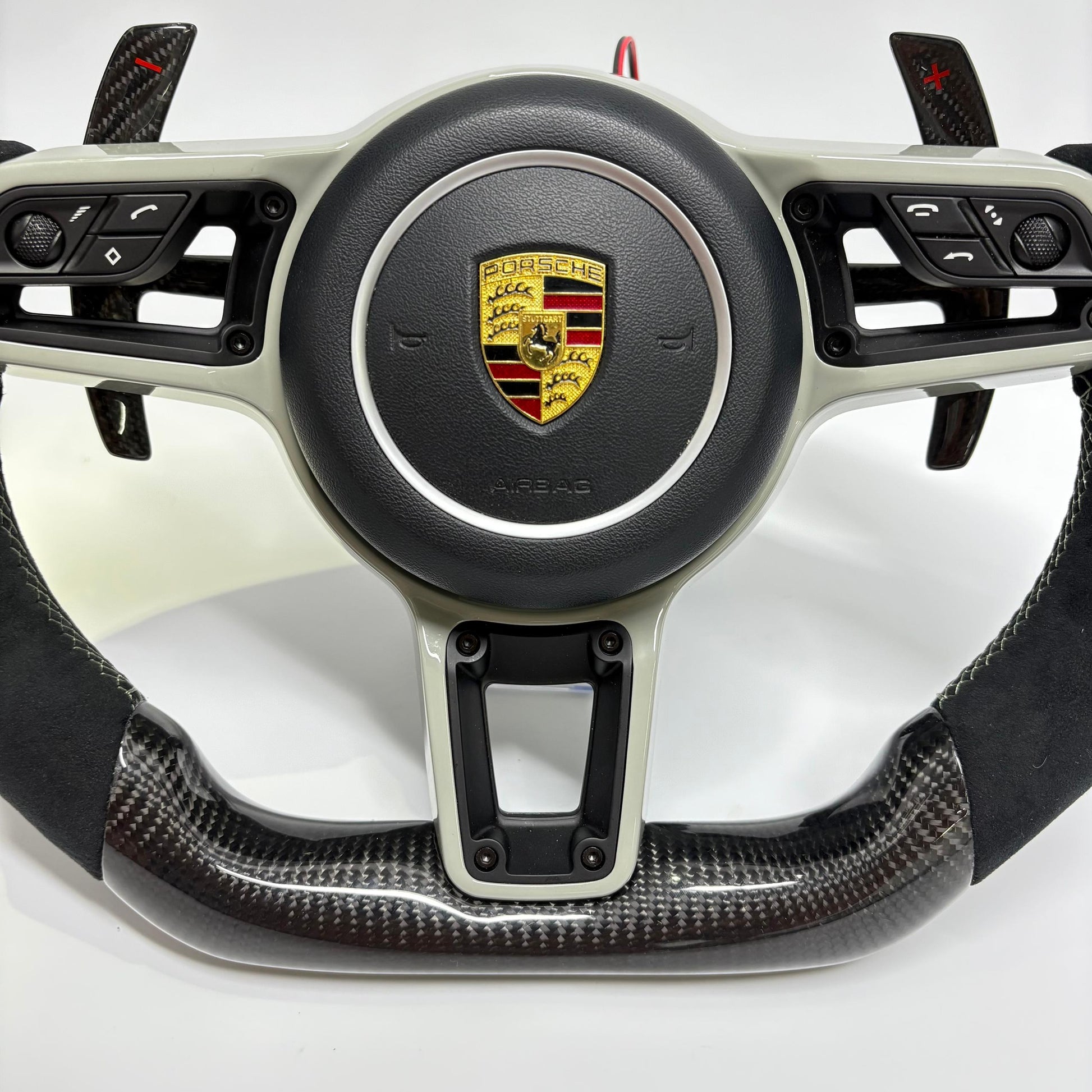 Custom Porsche Cayenne Steering Wheel — view 4