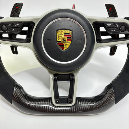 Custom Porsche Cayenne Steering Wheel — view 4