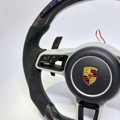 Custom Porsche Cayenne Steering Wheel — view 6