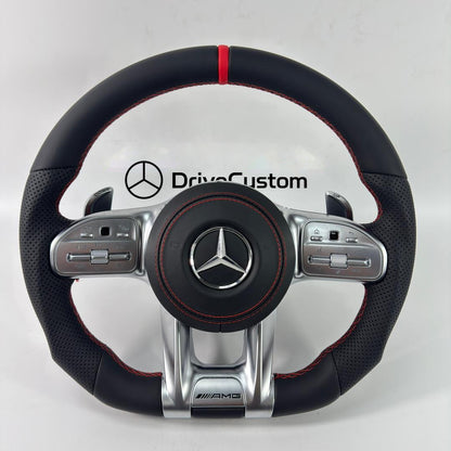Custom Mercedes E-Class Steering Wheel — front view