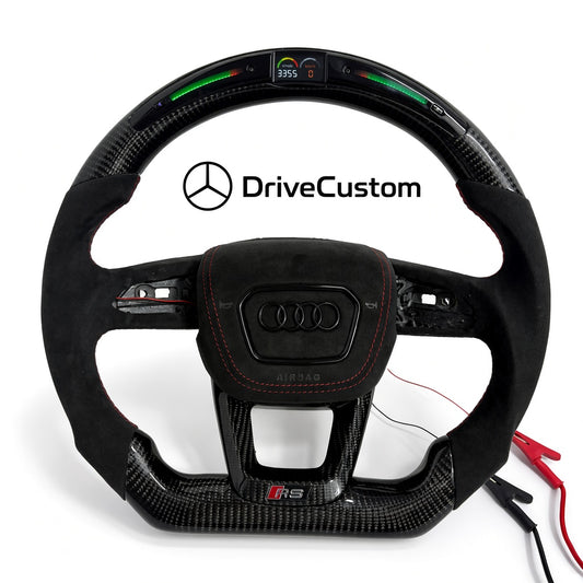 Custom Audi Q3/RSQ3 Steering Wheel — front view