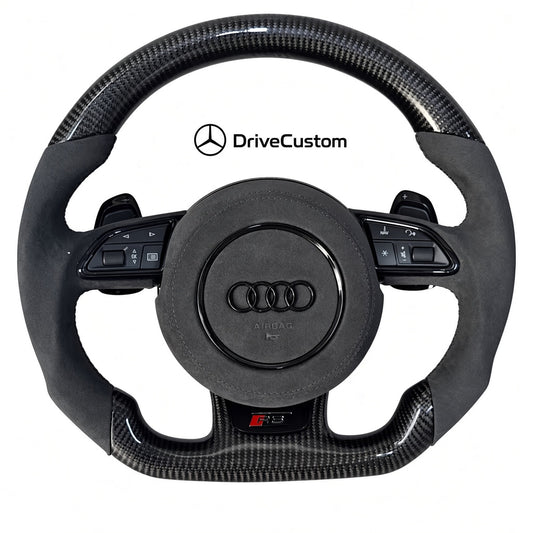 Custom Audi 8V1 S/RS Steering Wheel — front view