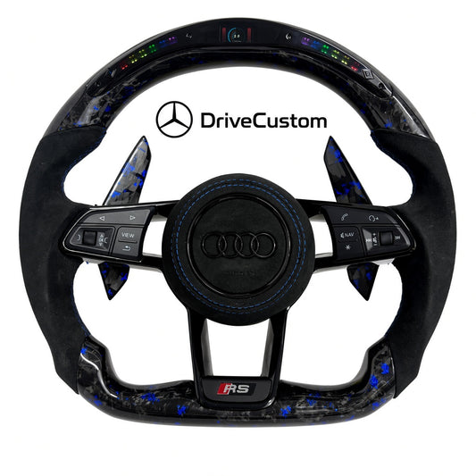 Custom Audi A7/RS7/S7 Steering Wheel — front view