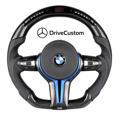 Custom BMW F Series Steering Wheel — front view