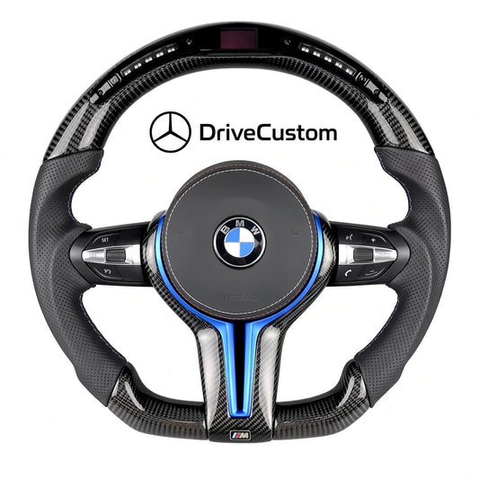 Custom BMW F Series Steering Wheel — front view