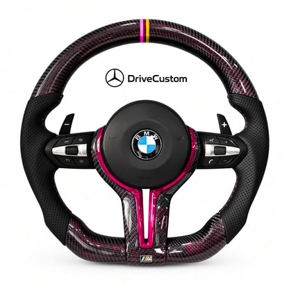 Custom BMW M2 Steering Wheel — front view