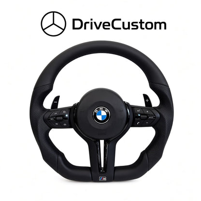 Custom BMW X3 Steering Wheel — front view