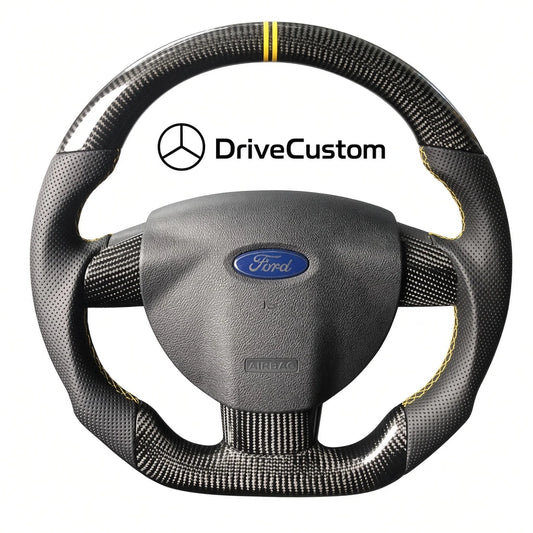 Custom Ford Fiesta Steering Wheel — front view