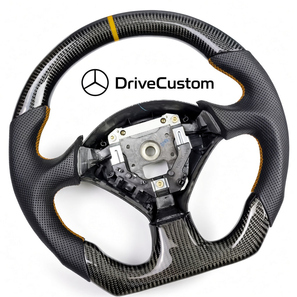 Custom Honda S2000 Steering Wheel — front view