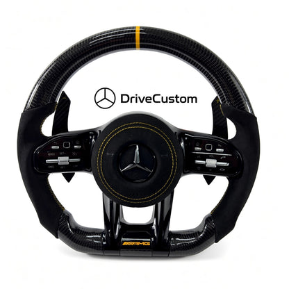 Custom Mercedes A-Class Steering Wheel — front view