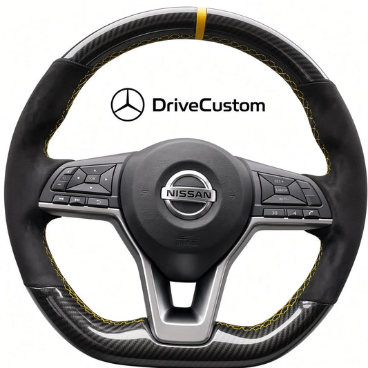 Custom Nissan 370Z Steering Wheel — front view