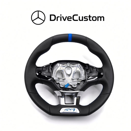 Custom Peugeot 208 Steering Wheel — front view