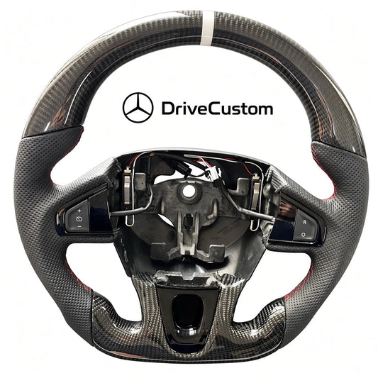 Custom Renault Megane 3/RS Steering Wheel — front view