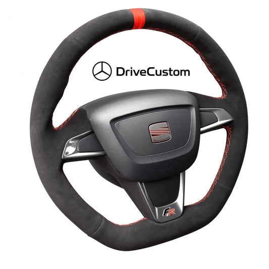 Custom Seat Ibiza Steering Wheel — front view