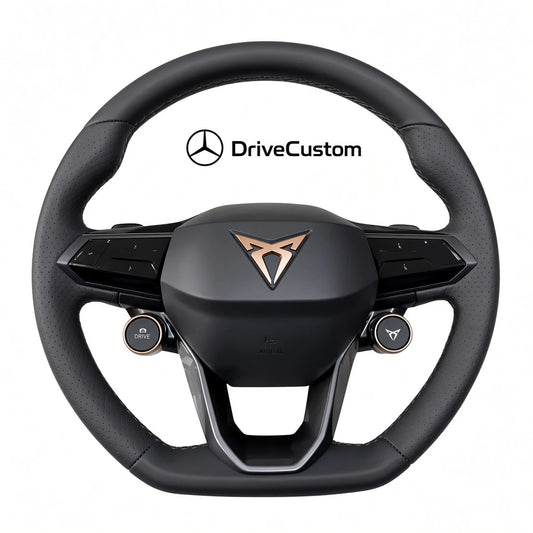 Custom Seat Leon Cupra Steering Wheel — front view