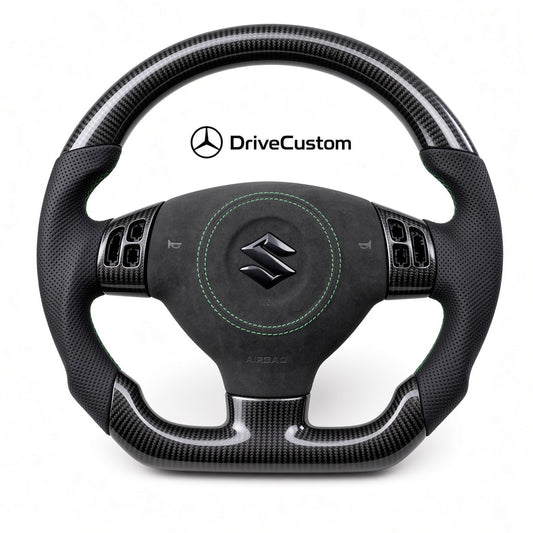 Custom Suzuki Swift Steering Wheel — front view