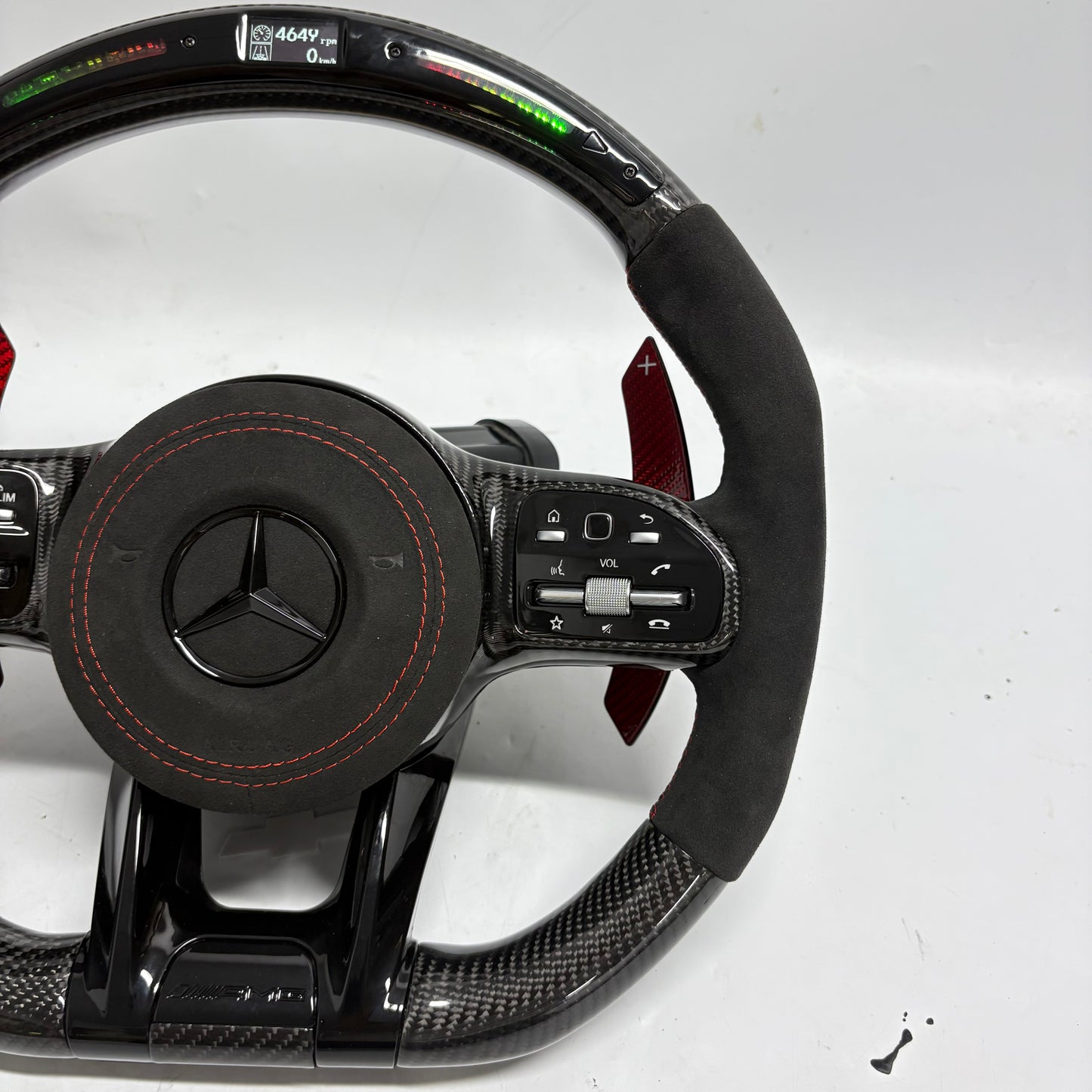Custom Mercedes AMG GT Steering Wheel — view 4