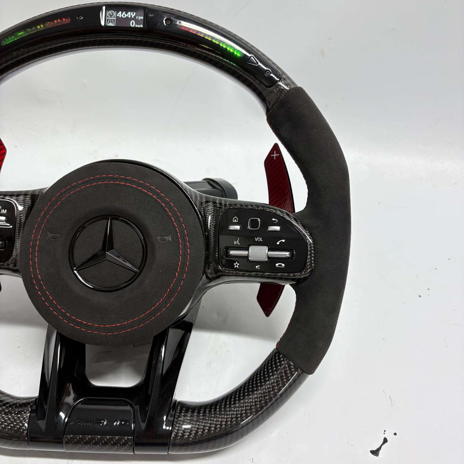Custom Mercedes AMG GT Steering Wheel — view 4
