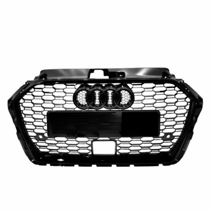 Black Grille for Audi A3 S3 RS3 8V — view 7