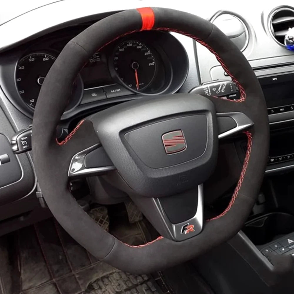 Custom Seat Ibiza Steering Wheel — front view
