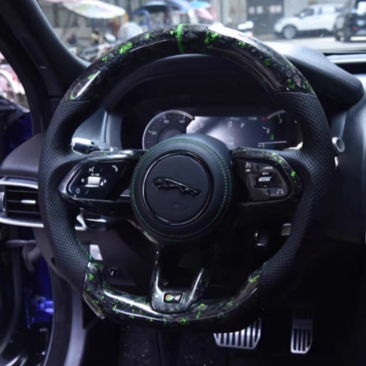 Custom Jaguar E-Type Steering Wheel — view 3