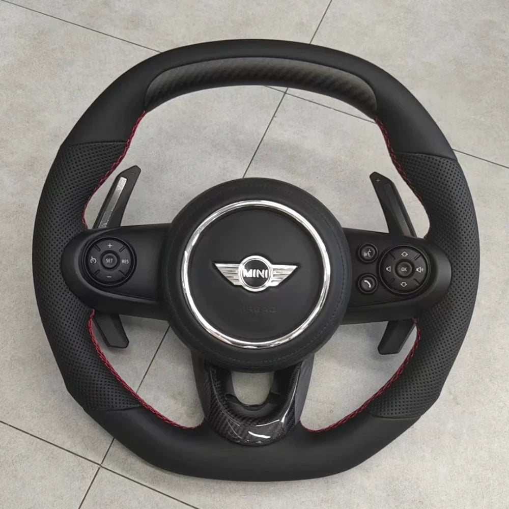 Custom Mini Cooper S Steering Wheel — view 4
