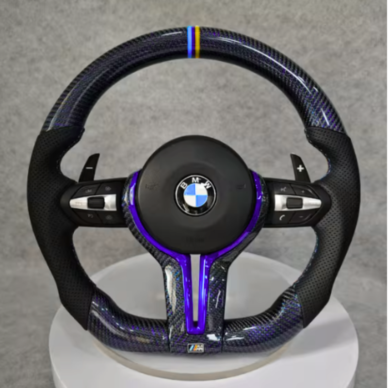 Custom BMW M135i Steering Wheel — front view