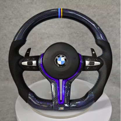 Custom BMW M135i Steering Wheel — front view