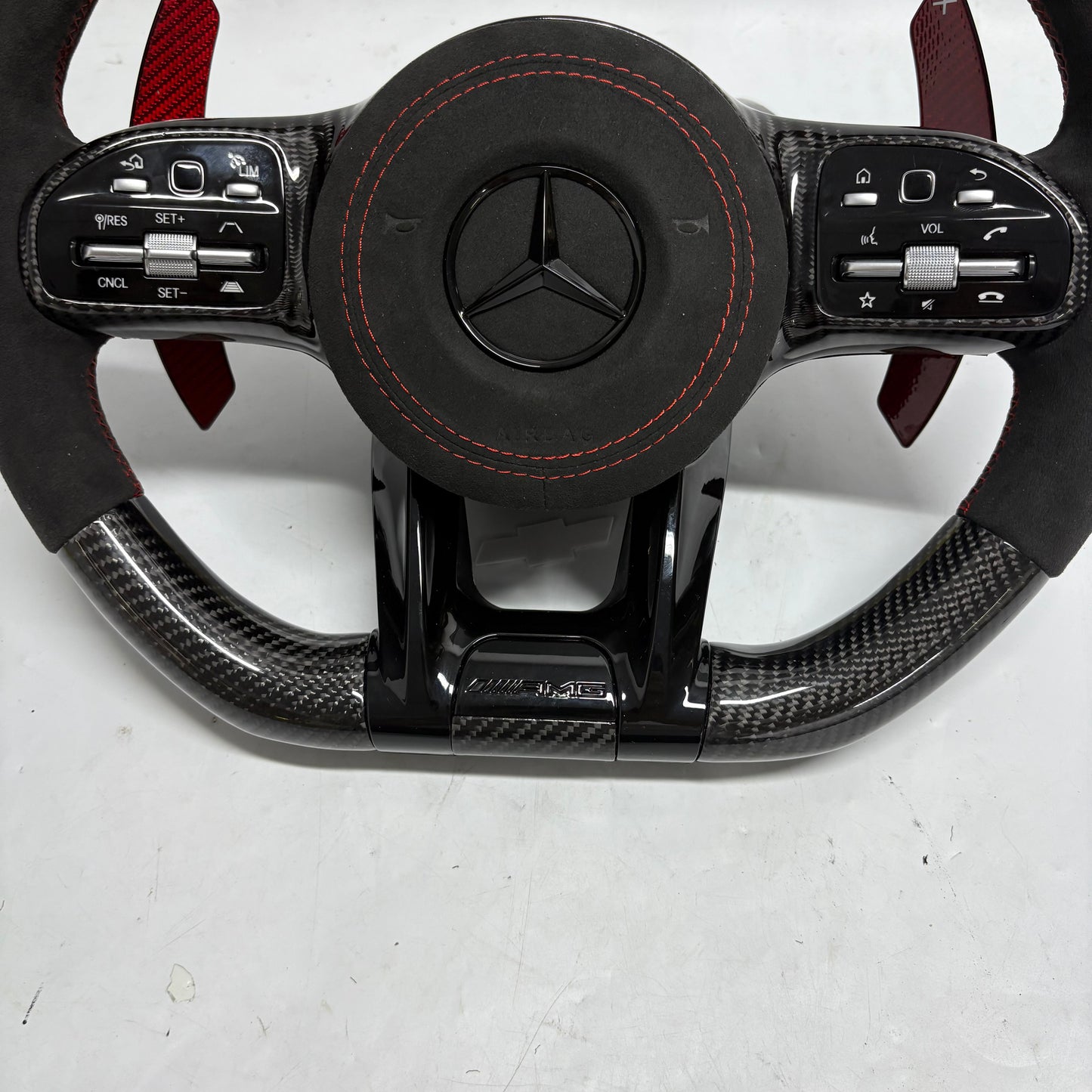 Custom Mercedes AMG GT Steering Wheel — view 6