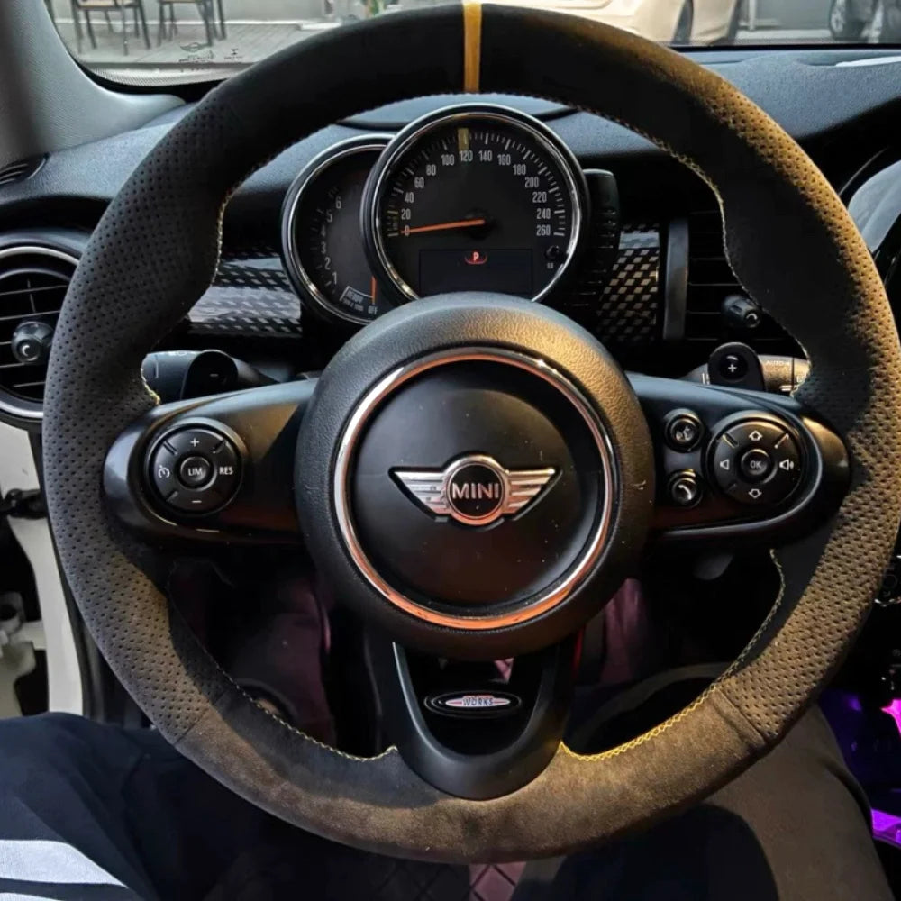 Custom Mini Cooper S Steering Wheel — view 3